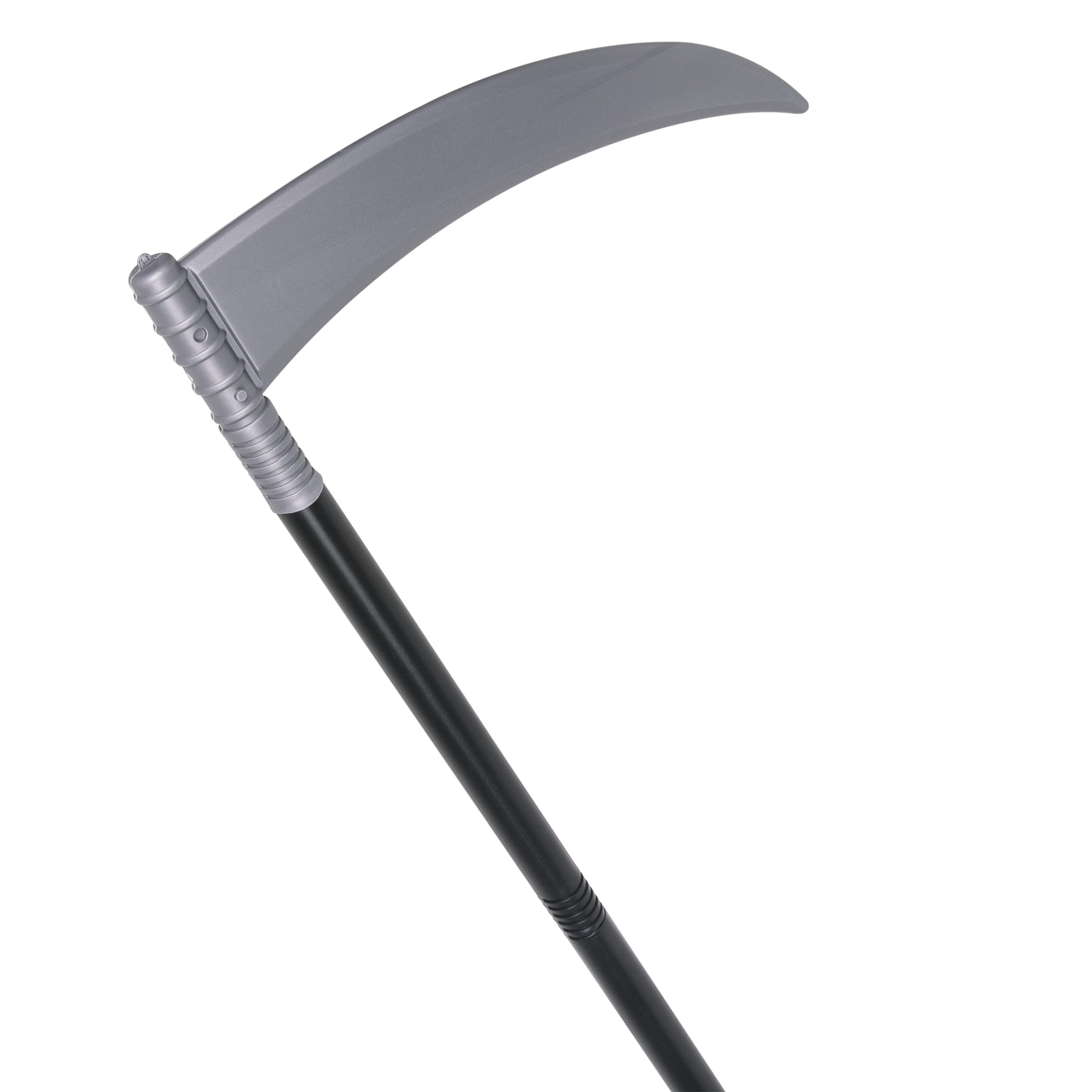 Kangaroo Grim Reaper Scythe Weapon – Scythe Prop for Halloween Parties – 40-inch Long Reaper Sickle for Kids and Adults – Grim Reaper Costume Accessory – Scythe Weapon with Plastic Sickle Prop