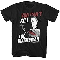 Halloween T-Shirt You Can't Kill The Boogeyman Black Tee