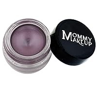Mommy Makeup Waterproof Gel Eyeliner Pot in Amethyst (Deep Eggplant) | Long Wear Cream Eye Liner | Stay Put Semi-Permanent Gel Eyeliner