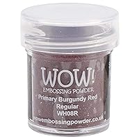Wow Embossing Powder 15ml, Primary Burgundy Red