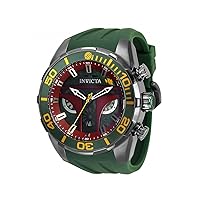 Invicta Star Wars Men's 50mm Boba Fett Pro Diver Limited Edition Quartz Chronograph Strap Watch