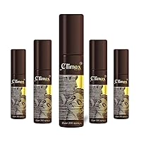 Men's Climax Spray for Men Long-Lasting Formula, Boost Endurance Strength and Stamina Fast Acting Over 200 Sprays (Pack of 5)