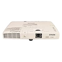 Epson PowerLite 1770W 3LCD Projector WXGA H362A Portable 3000 ANSI HDMI, Bundle HDMI Cable Power Cable Remote Control