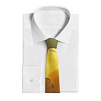 Men'S Tie Classic Neckties Novelty Causal Skinny Tie Potato Chips Print Business Neckties For Party Wedding