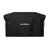 Blackstone 5483 Griddle Cover Fits 28 inches Griddle Cooking Station with Hood Water Resistant, Weather Resistant, Heavy Duty 600D Polyester Flat Top Gas Grill Cover with Cinch Straps 28
