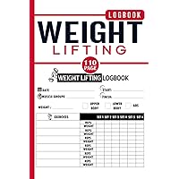 Weight Lifting Log Book: Workout and Fitness Record Tracker for Men and Women | Gym Planner