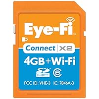 Connect X2 4 GB Class 6 SDHC Wireless Flash Memory Card EYE-FI-4CN