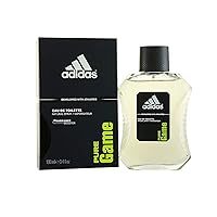 Pure Game by Adidas Eau De Toilette Spray 3.4 oz -100% Authentic for Men