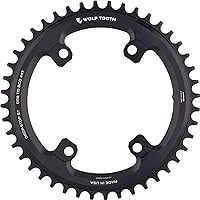 Wolf Tooth 110 BCD Asymmetric 4-Bolt Chainring for GRX Cranks Drop-Stop ST