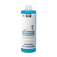 Unique Scrub-It - RV Toilet Bowl Cleaner Liquid - Safe to Use on all RV Toilet Types, Septic Safe, Boosts Enzymatic Environment in Black Tank, Lubricates Seals, Squirt-Top Dispenser (24 Uses, 24 oz.)