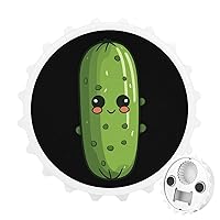 Pickle Cucumbers Magnetic Bottle Opener Funny Beer Bottle Opener Bottle Cap Magnet for Fridge Kitchen Decor