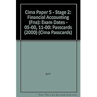 Cima Paper 5 - Stage 2: Financial Accounting (Fna)