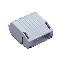 207-1331 | WAGO Gelbox for 221 and 2773 Series connectors | Moisture Protection | IPX8-certified | 12 AWG | Gray, Label-Free housing | Small | [Box of 4 Pieces]