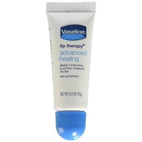 Vaseline Lip Therapy Advanced Petroleum Jelly, 3 Count