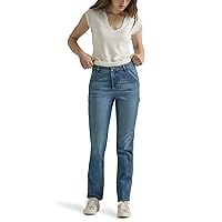 Wrangler Women's High Rise True Straight Leg Carpenter Jean