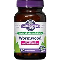Wormwood Organic Herbal Supplement, 90 Count
