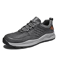 Mens Lightweight Waterproof Hiking Shoes for Trail Running, Breathable Design