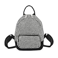 Bling Purses for Women Rhinestones Backpack Diamond Purse Glitter Sparkly Fashion Purse for Evening Party Shopping Work
