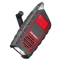 Eton American Red Cross Adventure Series Odyssey- Multi-Powered All-Band Radio (AM/FM/NOAA/Shortwave) with Bluetooth, Solar Powered, Battery Powered, LED Flashlight, Phone Charger