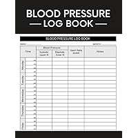 Blood Pressure Log Book: Easy Daily Blood Pressure Log for Record and Monitor at Home | 2 Years Of Accurate Data and Tracking