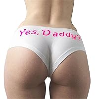 Lingerie Tummy Control Panties for Women Sexy Sporty Briefs Funny Underwear Breathable Soft Thongs Bikini Panties