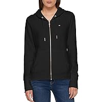 Tommy Hilfiger Women's Zip-up Hoodie – Classic Sweatshirt With Drawstrings and Hood