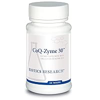 CoQZyme 30 Milligram of emulsified coenzyme Q10 CoQ10. Supplies Superoxide dismutase and catalase, Two Important antioxidants 60 Tabs