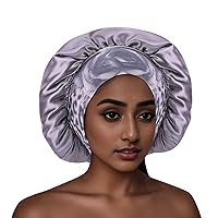 Article 15 Hat Elastic Headband Satin Bonnet Hat Sleep Cap Women Beauty Salon
