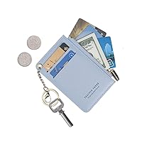 Prometheism Women Slim Leather Card Case Holder Small Wallet Cute