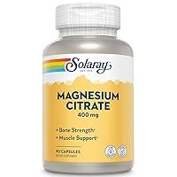 Solaray, Magnesium Citrate, 90 Veg Capsules