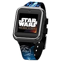 Kids Star Wars Blue Educational Learning Touchscreen Smart Watch Toy for Boys, Girls - Selfie Cam, Alarm, Calculator & More (Model: STW4069AZ)