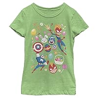 Marvel Girl's Avenger Easter T-Shirt