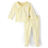 The Children's Place baby-girls Striped 2 Piece Take Me Home Set