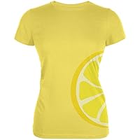 Old Glory Lemon Slice Costume Juniors Soft T Shirt Sunshine SM