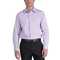Haggar Mens Premium Comfort Classic Fit Wrinkle Resistant Dress Shirt