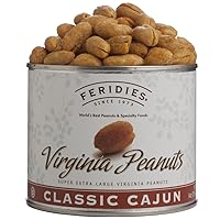 Super Extra Large Classic Cajun Gourmet Virginia Peanuts 9oz can