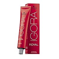 Igora Royal Permanent Color Creme, 8-55, Light Blonde Gold Extra, 60 Gram