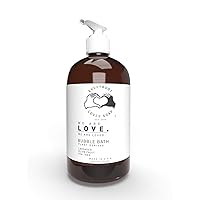 Everybody Loves Soap Plant-Derived Calming Bubble Bath - Nourishing, Moisturizing, and Conditioning - Infused with Natural Essential Oils - Lavender, Olive Fruit, Tea Tree, 16 Ounce