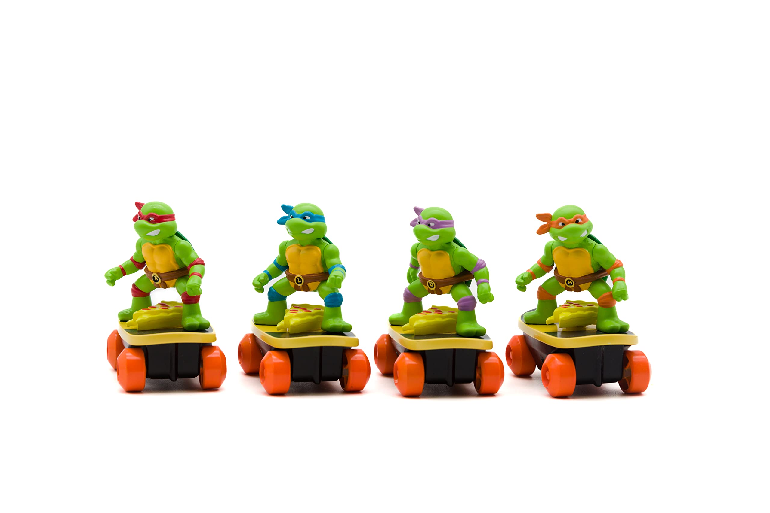 Teenage Mutant Ninja Turtles, Switch Kick Skaters 4 Pack, Classic Edition, Ages 3 and up