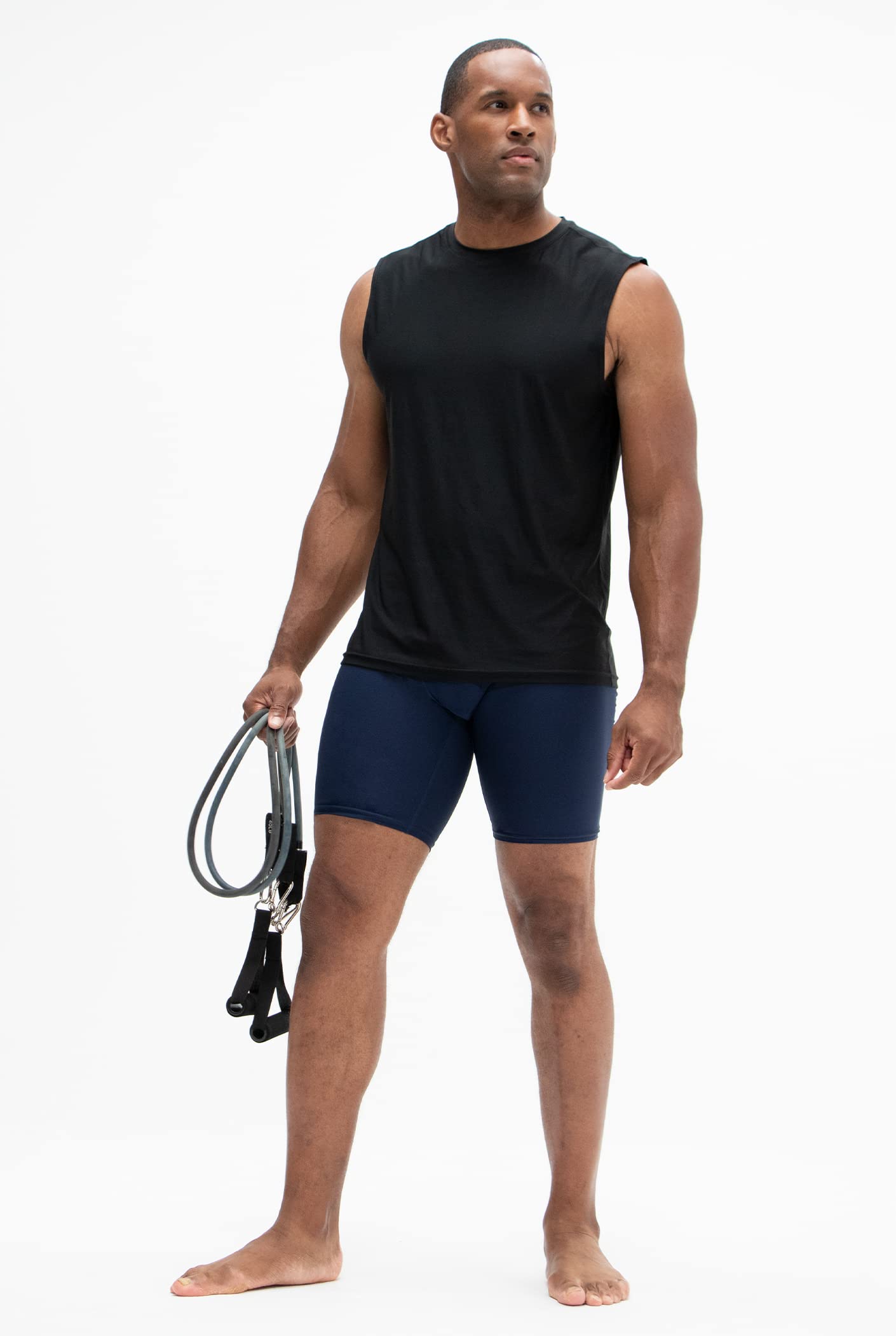 DEVOPS 3 or 5 Pack Compression Shorts Men Spandex Sport Shorts Athletic  Workout Running Performance Baselayer Underwear