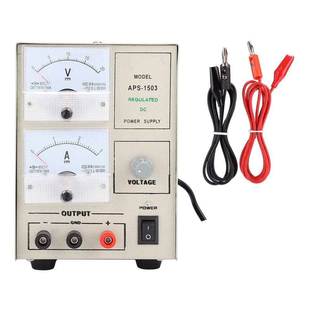 Gold Plating Kit, 5A Silver Gold Plating Machine Jewelry Plater Electroplating Processing Tools With Voltage is Adjustable, Practical (110V US Plug)