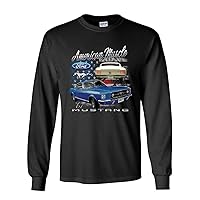 Ford Mustang Shelby 1967 GT Long Sleeve T-Shirt American Made Muscle Cars Tee
