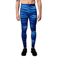 Kapow Meggings Performance Range - Mens Compression Leggings with Pockets for Sports, Athletic Workout Leggings