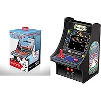 My Arcade Karate Champ Micro Player Arcade Machine: Fully Playable, 6.75 Inch Collectible & Micro Player Mini Arcade Machine: Galaga Video Game, Fully Playable, 6.75 Inch Collectible