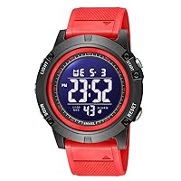 Outdoor Sport Watches Waterproof Digital Watch for Men Fashion Led Light Stopwatch Multifunction Wrist Watch Men's Clock