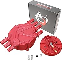 DRAGON FIRE PERFORMANCE Heavy Duty Distributor Cap and Rotor Set Compatible Replacement With 1996-2007 Chevrolet GMC Blazer Express Savana Sierra Sonoma 4.3L V6 262 Vortec Oem Fit CAP1007-DF