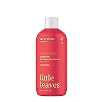 Bubble Wash for Kids, Hair Shampoo and Body Soap, EWG Verified, Plant- and Mineral-Based, Vegan, Mango, 16 Fl Oz