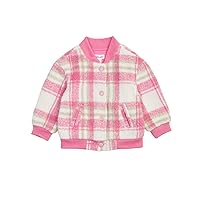 Splendid Baby Girls' Flannel Bomber Jacket