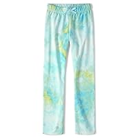 The Children's Place Girls' Active Flare Pants, Blue Tie Dye, X-Small