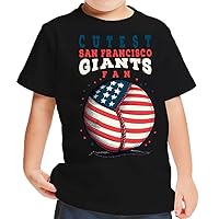 San Francisco Baseball Toddler T-Shirt - America Kids' T-Shirt - Sport Tee Shirt for Toddler